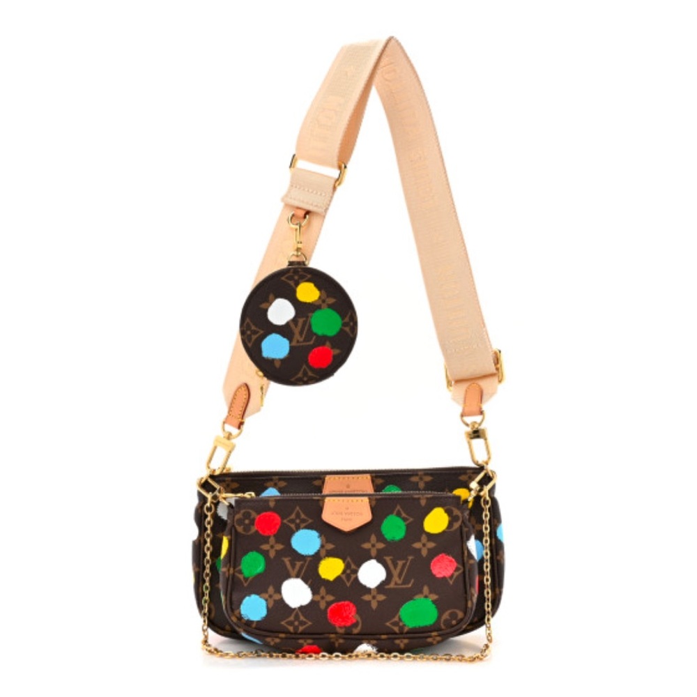 RARE LIMITED EDITION Louis Vuitton x Kusama Multi Pochette New